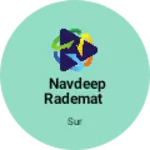 Business logo of Navdeep Rademat