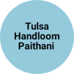 Business logo of Tulsa handloom paithani