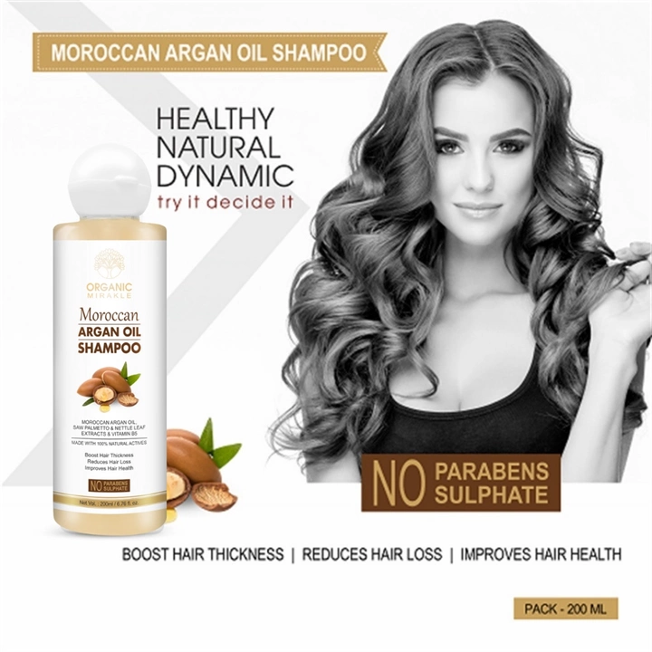 MOROCCAN ARGAN OIL SHAMPOO 200ML
 uploaded by business on 1/19/2023
