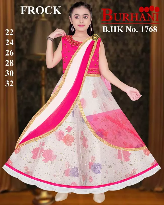 Girls frocks 22-32 size uploaded by Priyanka fashion wear on 1/19/2023
