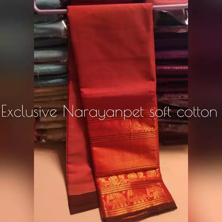 Post image Exclusive Narayanpet soft cotton saree
Saree with blouse
120 thread counts
1799+ship
Book ur order soon