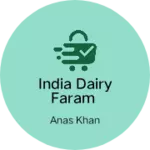 Business logo of India dairy faram