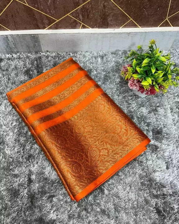 Banarasi warm silk saree  uploaded by GA Fabrics on 1/19/2023