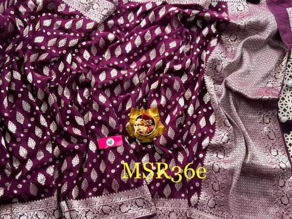 Banarasi warm silk daybal saree  uploaded by GA Fabrics on 1/19/2023