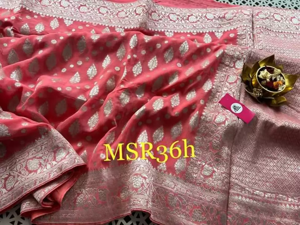 Banarasi warm silk daybal saree  uploaded by GA Fabrics on 1/19/2023