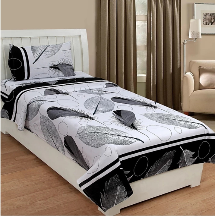 Product image of Single bedsheet , price: Rs. 140, ID: single-bedsheet-d83f4c21