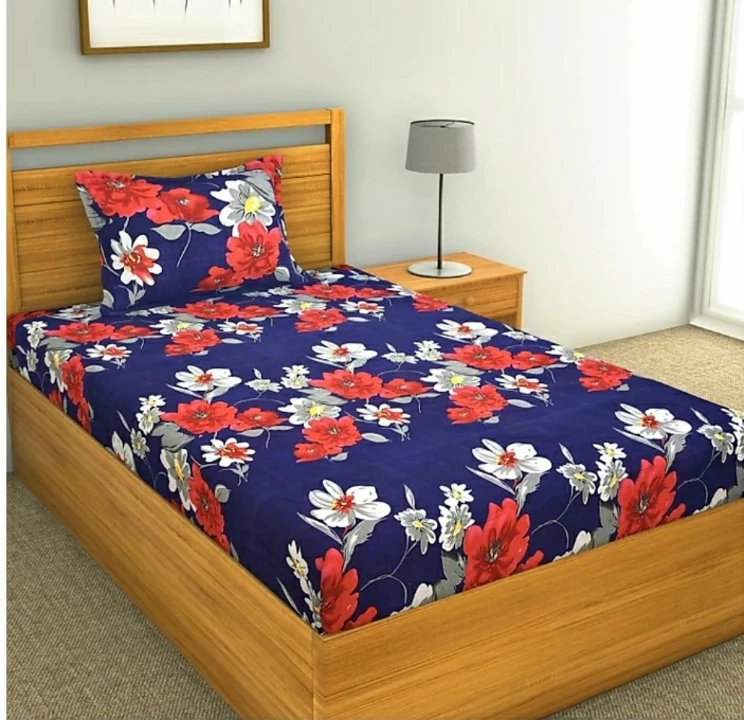 Product image of Single bedsheet , price: Rs. 140, ID: single-bedsheet-16f2a018