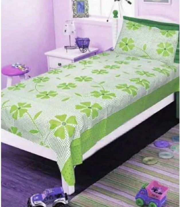 Product image of Single bedsheet , price: Rs. 140, ID: single-bedsheet-0932465a