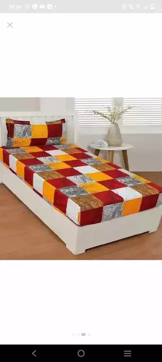 Product image of Single bedsheet , price: Rs. 140, ID: single-bedsheet-d822165e