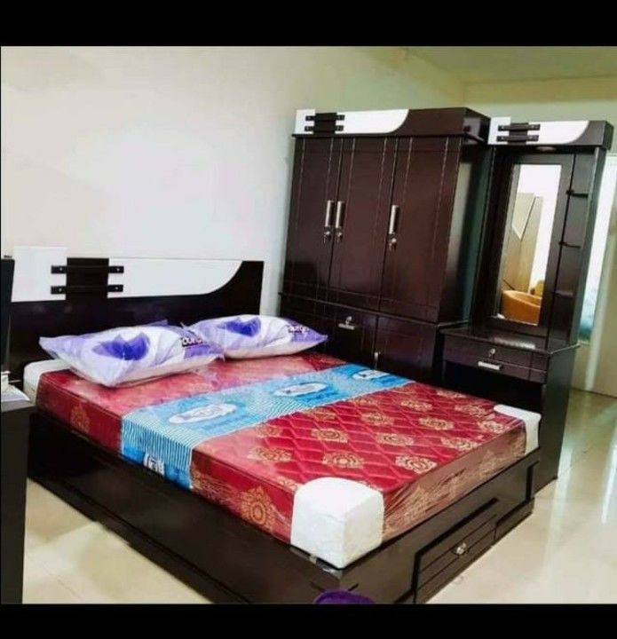 Bedroom set .  Mahogany tree & wood MDF board uploaded by Furniture  on 2/13/2021