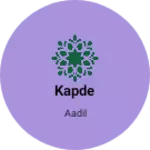 Business logo of Kapde