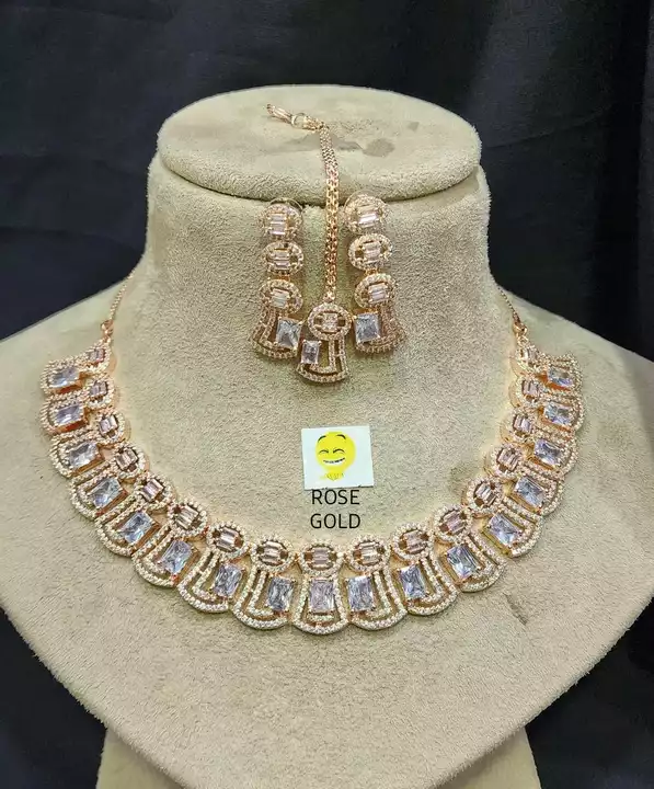 American Diamond Premium Quality Necklace uploaded by Fansy Jewellery  on 1/19/2023