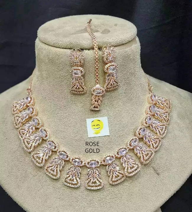 American Diamond Premium Quality Necklace uploaded by Fansy Jewellery  on 1/19/2023