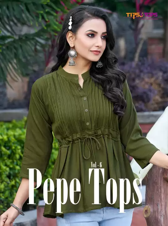 Catalouge Name :  💃 *PEPE TOPS Vol 06* 💃 uploaded by Agarwal Fashion  on 1/19/2023