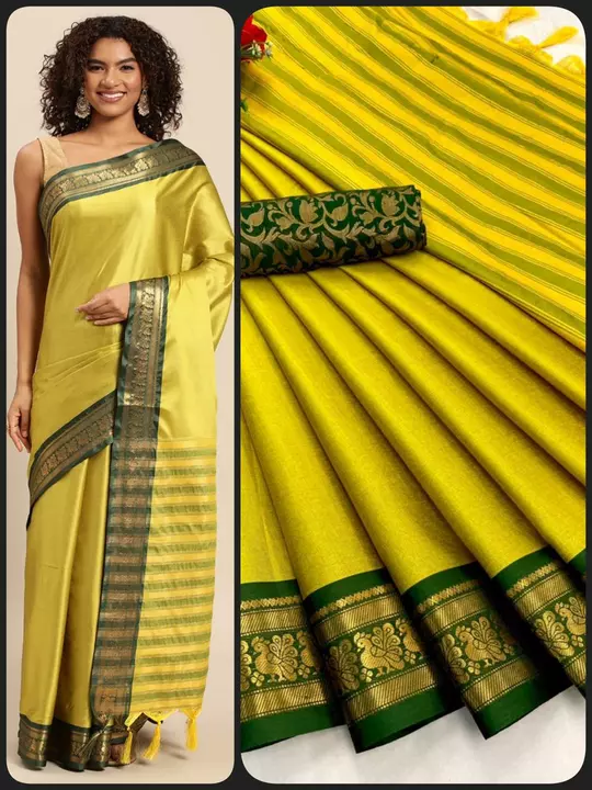 Cotton silk saree  uploaded by business on 1/19/2023