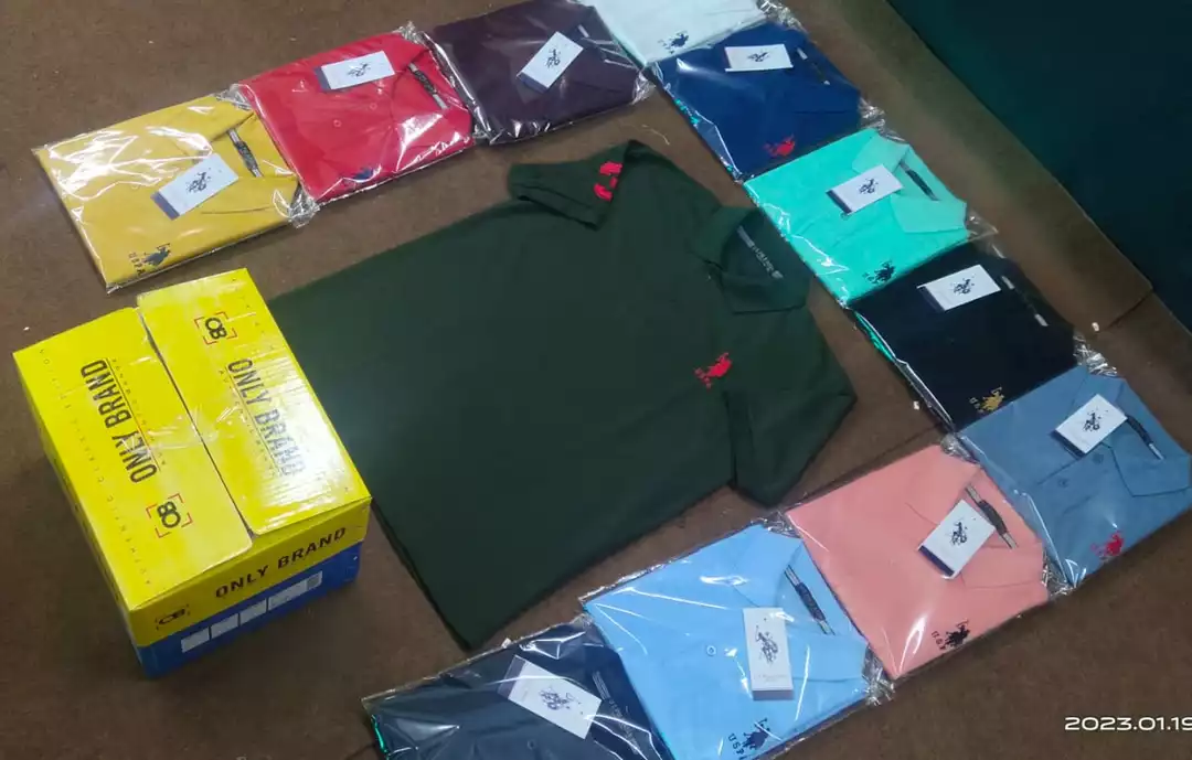 Spun matty
M l xl
12 colour
Brand Us polo
Laminated box packing
Gsm 200 uploaded by Seeba knit fabrics on 1/19/2023