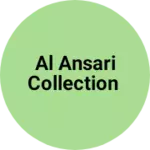 Business logo of Al Ansari Collection