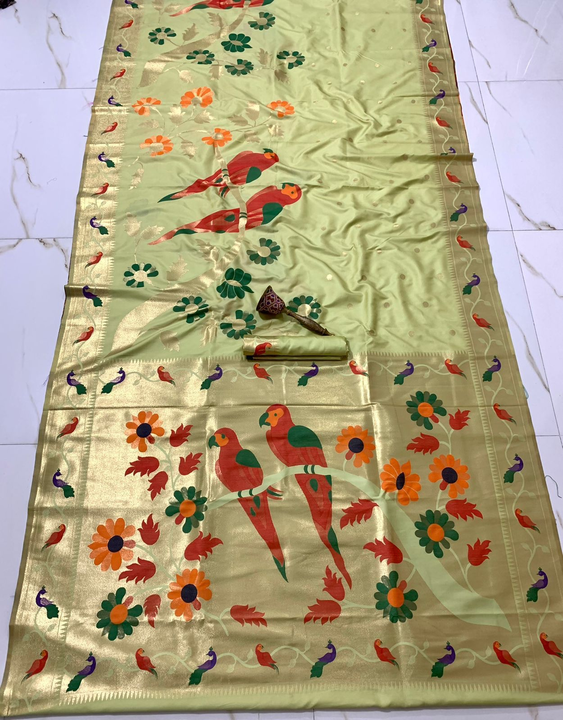 Exclusive paithani Silk saree  uploaded by business on 1/19/2023