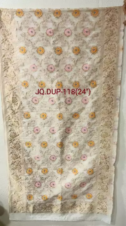 Dyable Jaquard Dupatta-24" uploaded by business on 1/19/2023