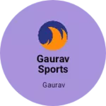 Business logo of Gaurav sports