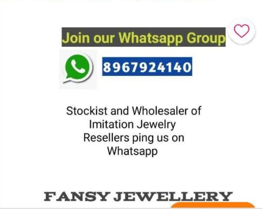 Post image We are Stockist and Wholesaler 
Reseller are most Welcome 
Plz whatsapp for Daily updates 
Whatsapp 8967924140
