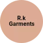Business logo of R.k garments