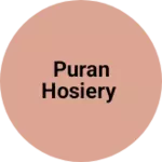 Business logo of Puran hosiery
