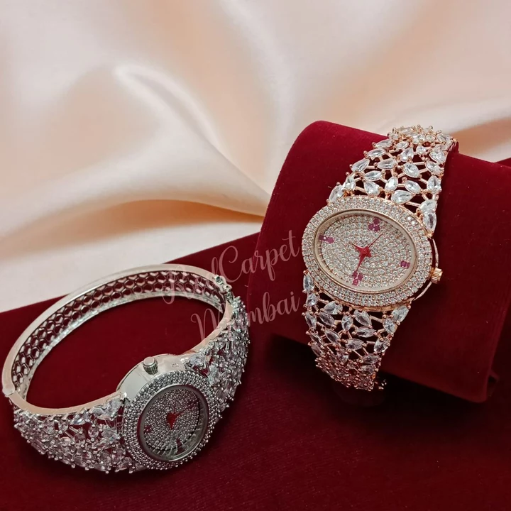 American diamonds openable kada watches uploaded by SK Fashion on 1/19/2023