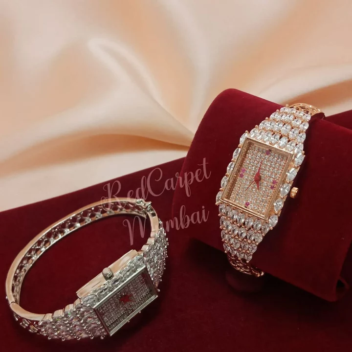 American diamonds openable kada watches 
 uploaded by SK Fashion on 1/19/2023