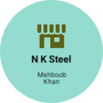 Business logo of N k steel