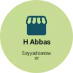 Business logo of H abbas