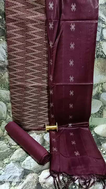 Katan staple woven dress material uploaded by H A HANDLOOM on 1/20/2023