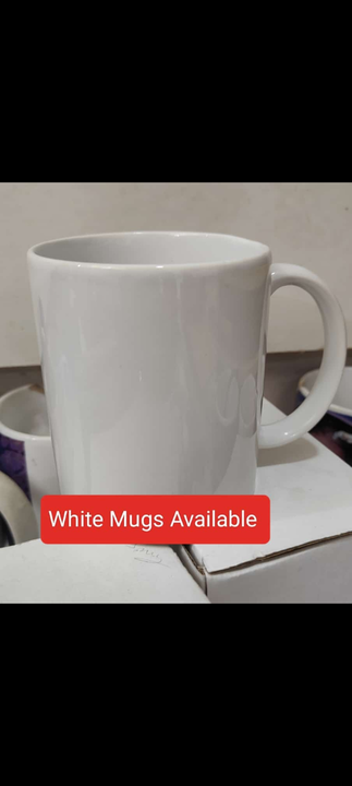 White mug/ sublimation white mug / uploaded by Sachiyar enterpeises- on 1/20/2023