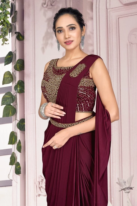 Beautiful wedding saree brand quality product uploaded by BULK UNSET PCS DEALERS SUPPLIER  on 1/20/2023