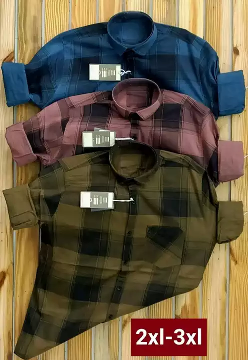 Check shirts uploaded by Herrick textiles  on 1/20/2023