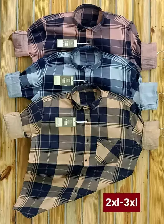 Check shirts uploaded by Herrick textiles  on 1/20/2023