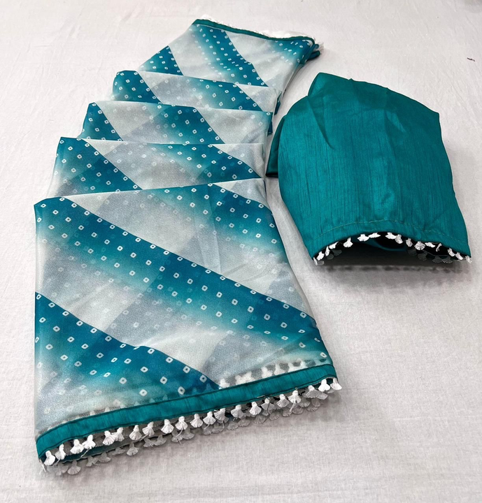 Post image New Lounch Soft Rimjim Saree At Wholesale Rate