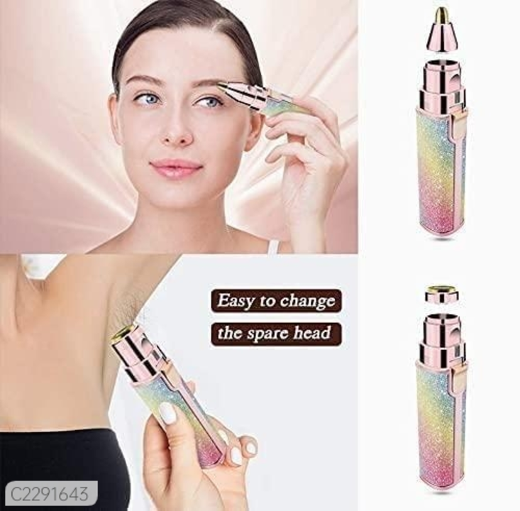 Post image *Product Name:* Portable eyebrow trimmer for women

*Details:*
Product Name- Portable eyebrow trimmer for womenPackage Contains: 1 piece of eyebrow trimmerMaterial: MetalColor: Colour as per availabilityWeight:Instant and pain-free way to maintain Flawless BrowsPrevents skin redness or irritation!No More Tweezers

💥 *FREE COD* 
🚫 No Returns Applicable 
🚚 *Delivery*: Within 7 days