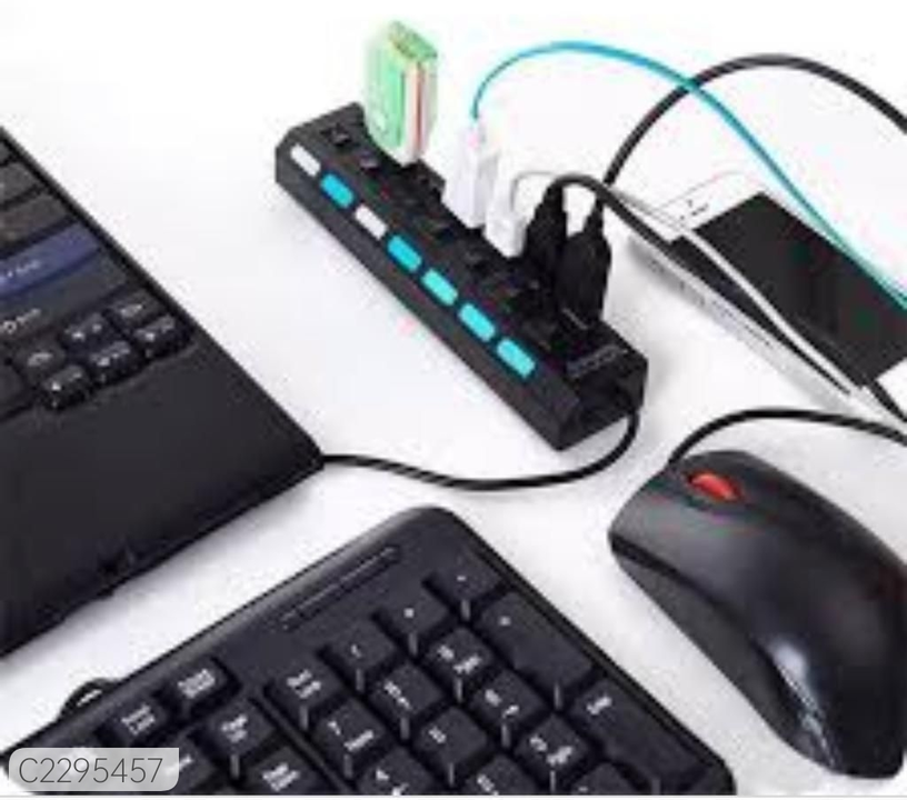 Post image *Product Name:* 7 in 1 USB 2.0 hub

*Details:*
Product Name: 7 in 1 USB 2.0 hubContains: 1 USB Hub

💥 *FREE Shipping* 
💥 *FREE COD* 
💥 *FREE Return &amp; 100% Refund* 
🚚 *Delivery*: Within 7 days