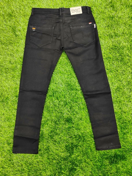 FIRST STEP Mens Heavy Cotton Knitting Black Jeans uploaded by Aarav Collection on 1/20/2023