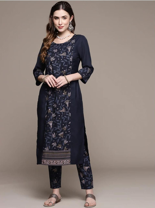 Fancy designers rayon kurti with pent  uploaded by Fashionvalley dresses on 1/20/2023