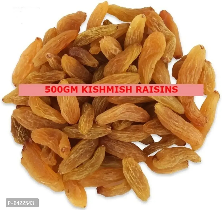 500GM KISHMISH SOGGI RAISINS DRY FRUIT GRAPES SEEDLESS 500GM

Quantity (gm): 500.0 (in grams)

Quant uploaded by business on 1/20/2023