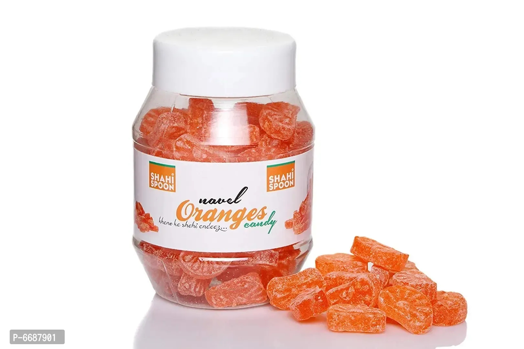 Shahi Spoon Combo Pack Of 2 Navel Orange Candies200gm

 Ingredient Type:  Vegetarian

 Packaging Typ uploaded by business on 1/20/2023