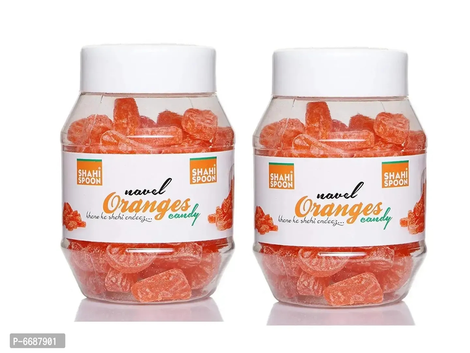 Shahi Spoon Combo Pack Of 2 Navel Orange Candies200gm

 Ingredient Type:  Vegetarian

 Packaging Typ uploaded by Wholesale NICK Fashion HUB on 1/20/2023