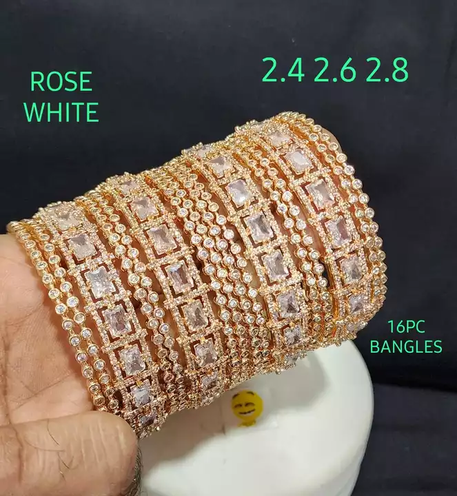 Premium and High Quality AD Bangles  uploaded by Fansy Jewellery  on 1/20/2023