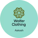 Business logo of Wolfer clothing