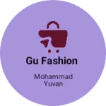 Business logo of Gu fashion
