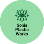 Business logo of Sonia plastic works
