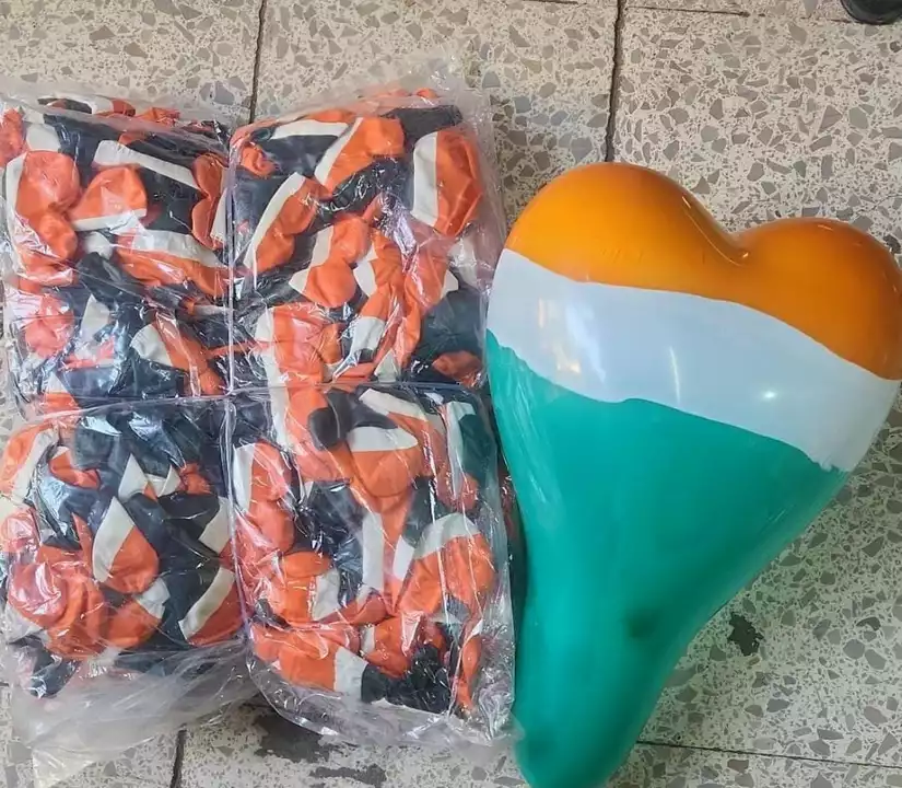 Tringa heart baloon (500gram bag ) uploaded by KALYANI TOYS on 1/20/2023
