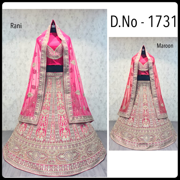 SM 

LEHENGAS

ALL AVAILABLE IN SINGLES

RATE LIST ATTACHED
NO ANY LESS

GST - 12 uploaded by Aanvi fab on 6/2/2024